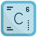 Carbono Quimica Tabela Periodica Ícone