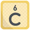 Carbono Tabela Periodica Quimicos Ícone