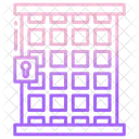 Carcel Prision Bloqueo Icono