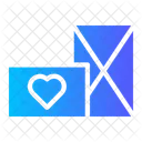 Card Heart Romance And Love Icon