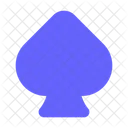 Card Playing Card Sign Spade Sign Icon
