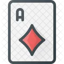 Card Diamond Casino Icon