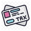 Card Data Taxes Icon