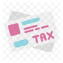Card Data Taxes Icon