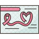 Card Cancer Breast Icon