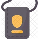 Card Pocket Police Icon