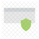 Card Lock Shield Icon