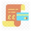 Mpayment Receipt Card Bill Payment Card Bill Icon