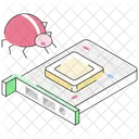 Card Bug Malicious Infected Icon