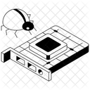 Card Bug Malicious Infected Icon