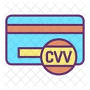 Card Cvv Card Verification Value Card Security Code Icon