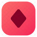Card Diamond  Icon