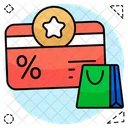 Card discount  Icon