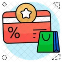 Card discount  Icon