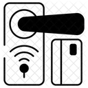 Card door lock  Icon