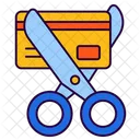 Card Expired Credit Card Cutting Card Icon