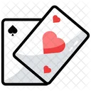 ポーカー、カードゲーム、カジノ アイコン