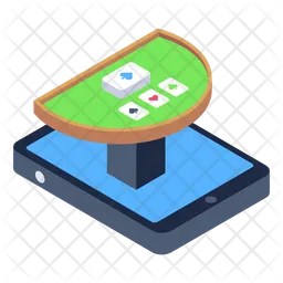 Card Game Table  Icon