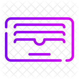 Card holder  Icon