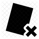 Card Game Cross Icon
