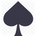 Card Spadepoker Casino Icon