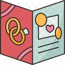 Card Wedding Invitation Icon