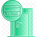 Card Key Anti Theft Access Icon