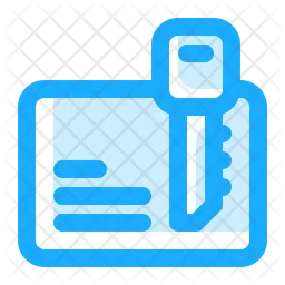 Card Key  Icon