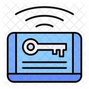 Key Lock Key Card Icon