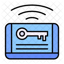 Card Key  Icon