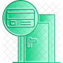 Card Key Anti Theft Access Icon