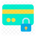 Debit Card Atm Card Password Lock Icon