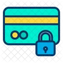 Debit Card Atm Card Password Lock Icon