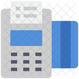 Card Machine Icon - Download in Flat Style