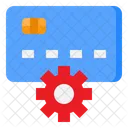 Card Management Credit Card Gear Icon