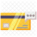Credit Card Debit Card Password Icon