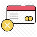Card Not Accepted  Icon