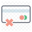 Card Not Accepted  Icon