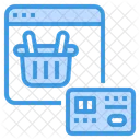 Online Payment Online Shopping Smartphone Icon