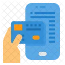 Credit Card Payment Method Mobile Icon