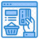 Credit Card Shopping Busket Icon