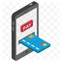 Card Payment Instant Banking 24 Hour Banking Icon