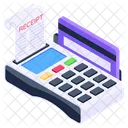 Invoice Machine Pos Cash Till Icon