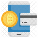 Card Payment Bitcoin Cryptocurrency Icon