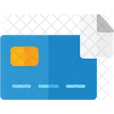 Card payment file  Icon