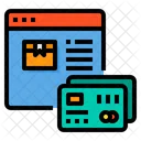 Online Payment Browser Credit Card Icon