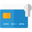 Card payment lock  Icon