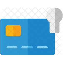 Card payment lock  Icon