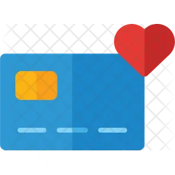 Card payment love  Icon