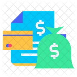Card Payment Receipt  Icon